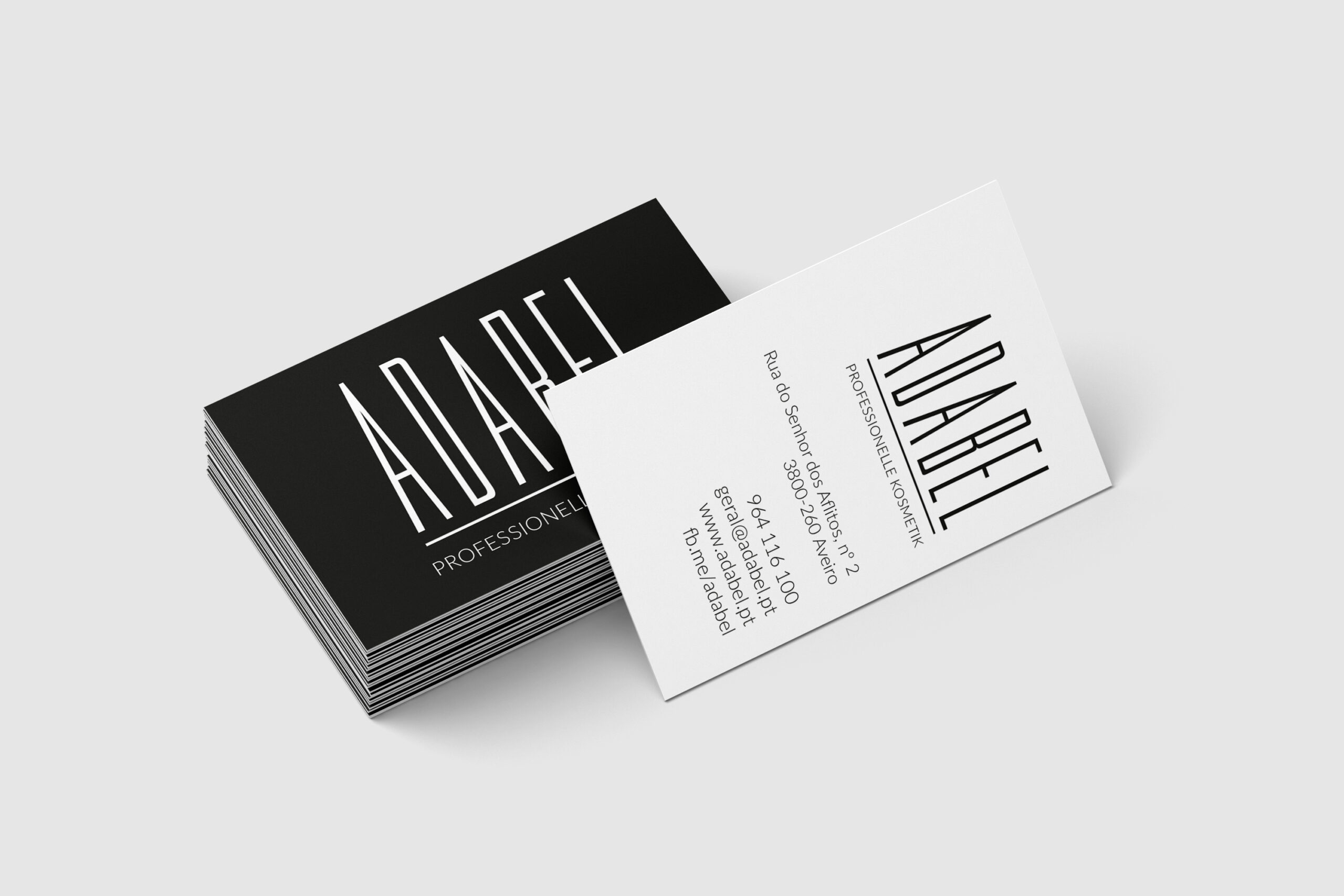 Adabel: nome, marca, plataforma, site e material impresso