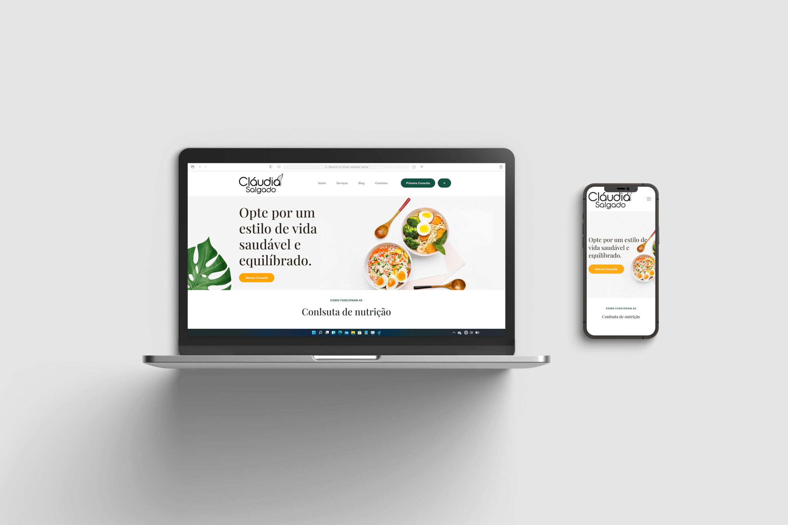 Cláudia Salgado – Nutricionista: loja online e site