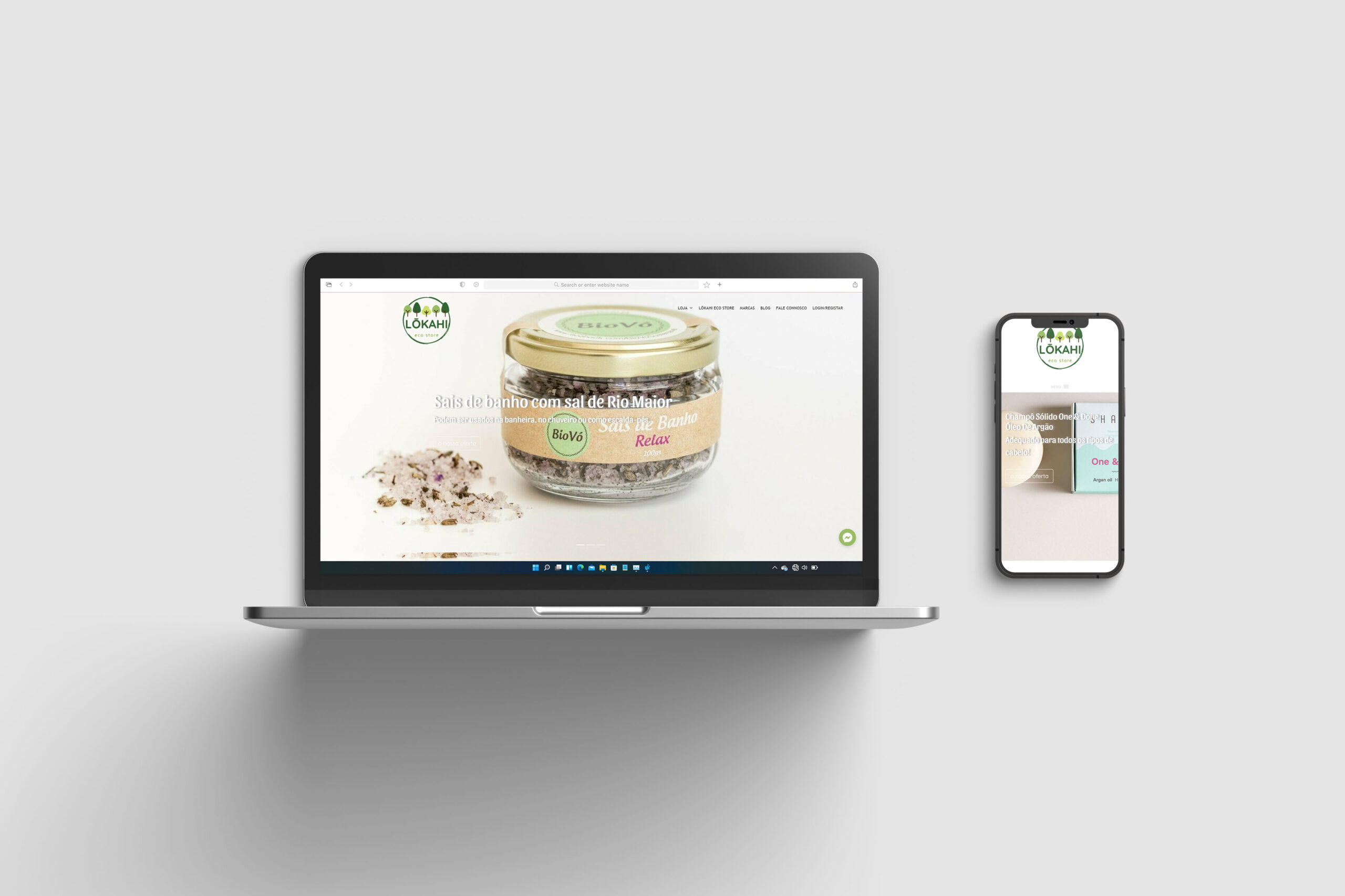 Lokahi – Eco Store: marca, loja online e site