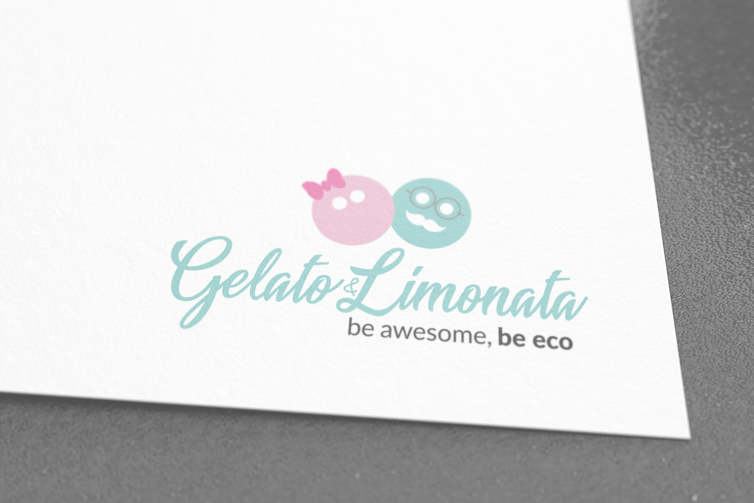 Gelato e Limonata: marca, loja online, site e impressos