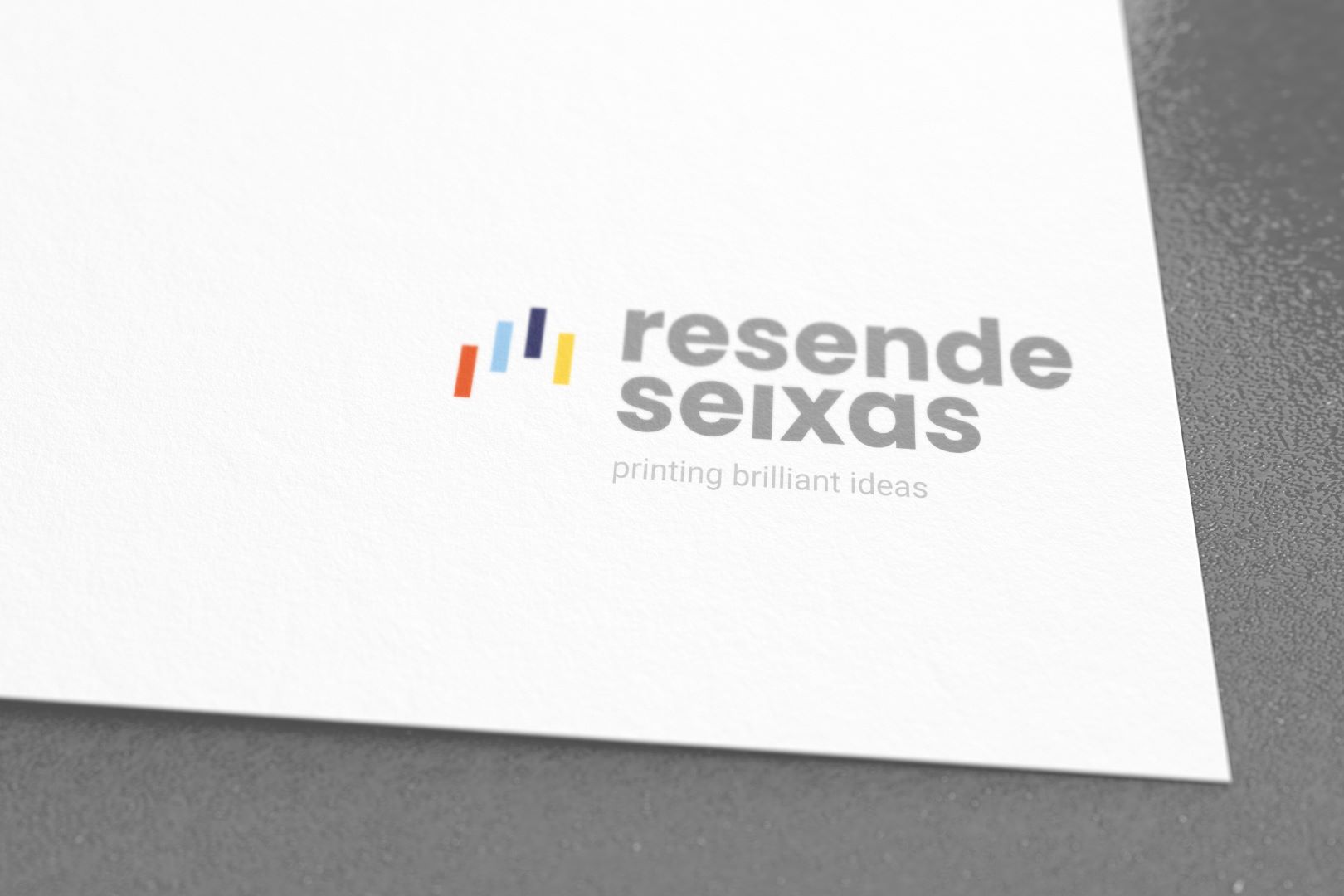 Resende Seixas: criação da marca de uma empresa de impressão
